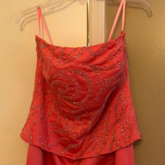 Tiffany Design formal dress, long with train, 10 - Picture 3 of 6